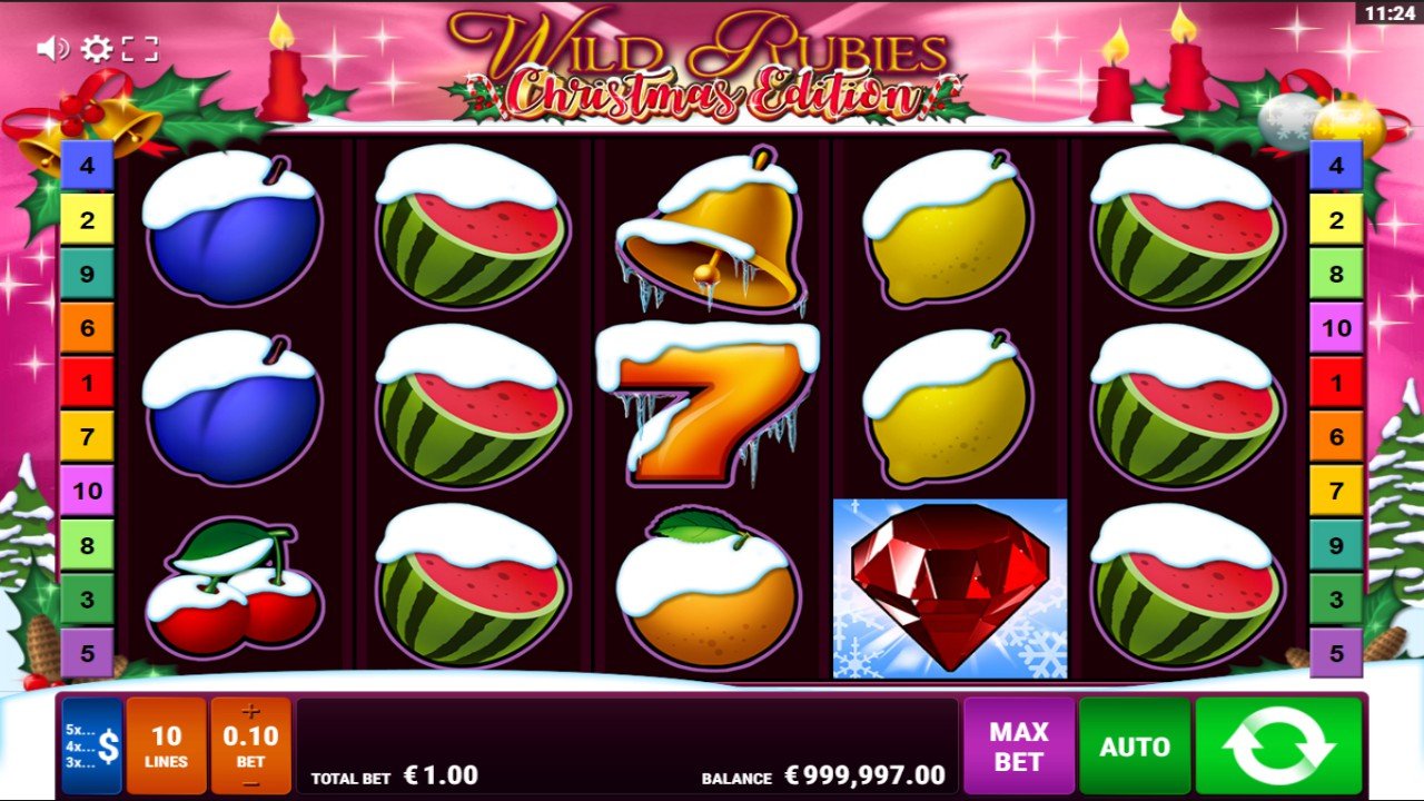 Gamomat Wild Rubies Christmas Edition